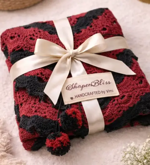 Handcrafted Crochet Shawl Wrap