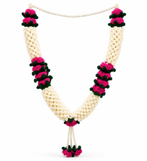 Handmade Crochet Jaimala Garland